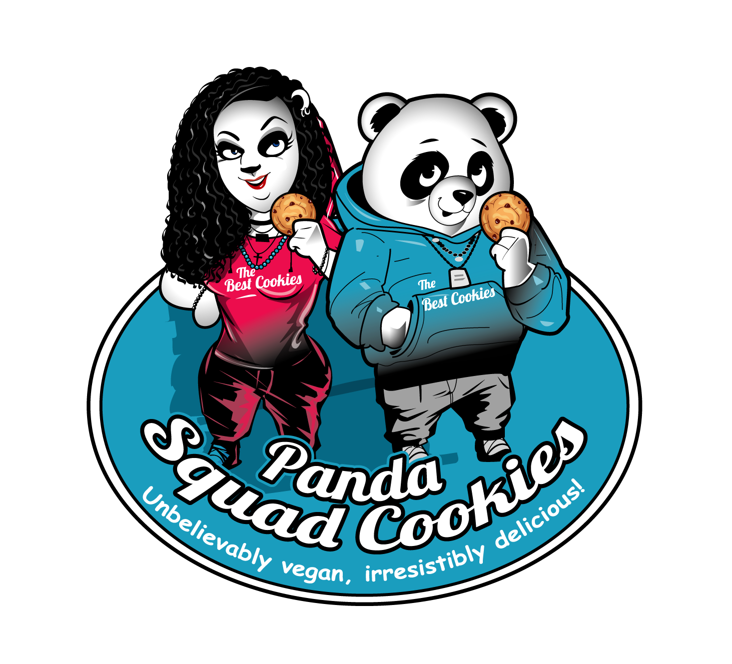 Panda Squad Cookies logo